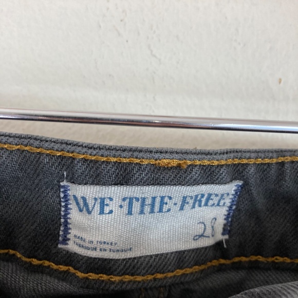 We the Free, Free People Women’s asymmetrical mini denim skirt - Picture 2 of 7